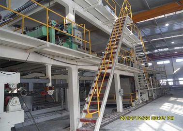 Multi - máquina a dos caras de la fabricación de papel del conglomerado de los alambres sola disposición del piso