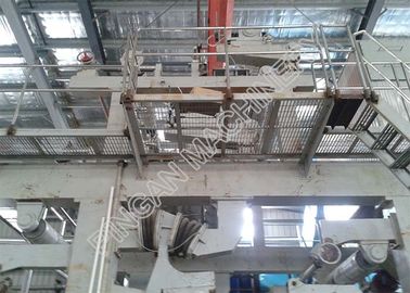 Piso automático de papel acanalado conjunto completo de la máquina que estría por completo un