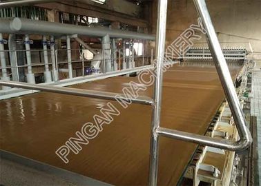 Cadena de producción de la cartulina acanalada de tres alambres materia prima del control fácil