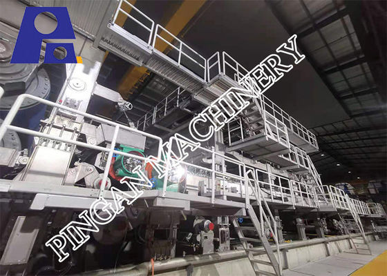 3700m m 4 máquina de la fabricación de papel de tablero de la capa de los alambres FBB