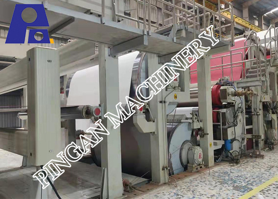 250T/D cubrió al tablero de papel que hacía máquina 4 alambres máquina de la fabricación de papel