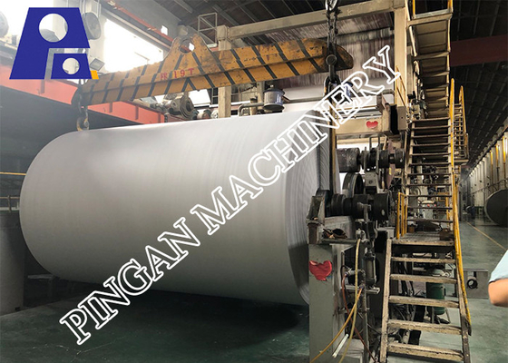 el alambre 4ply cubrió la cadena de producción a dos caras del papel de tablero 1650KW